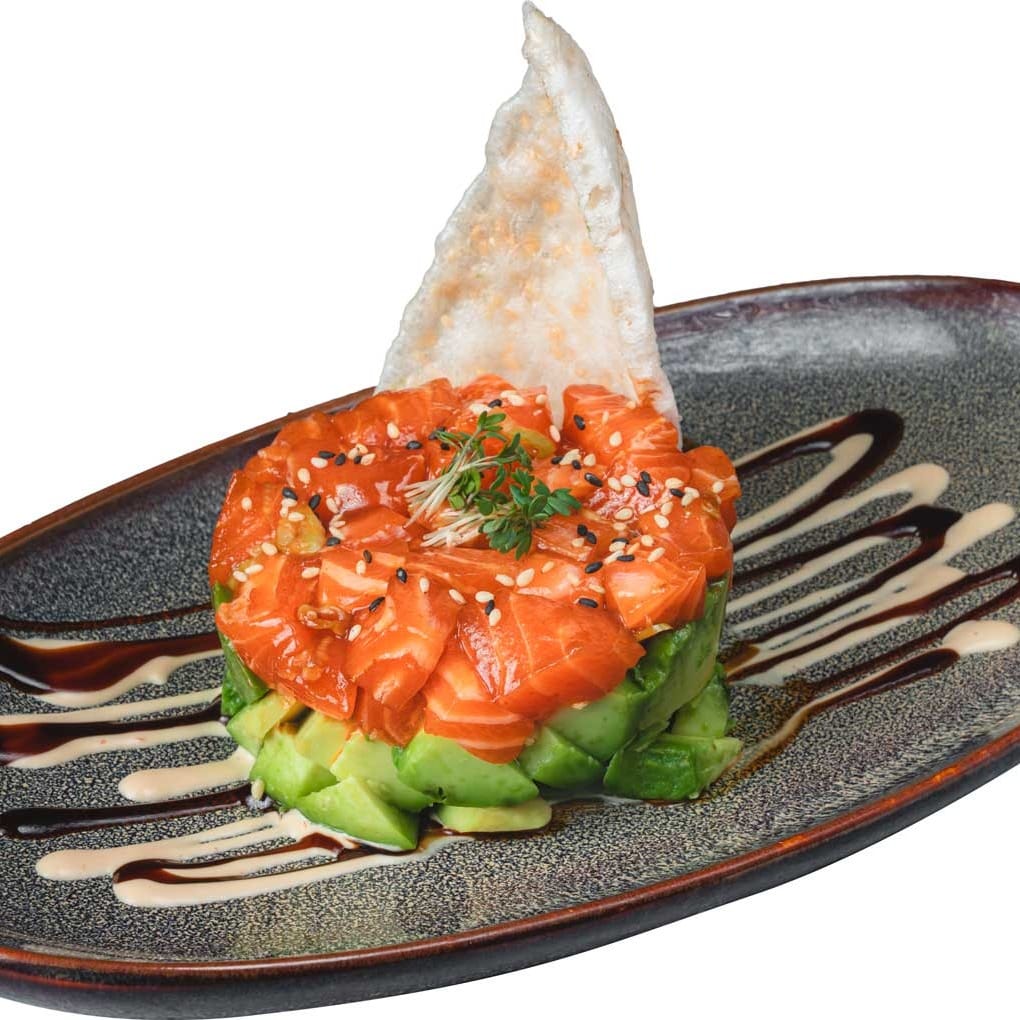 16. Salmon Tartar