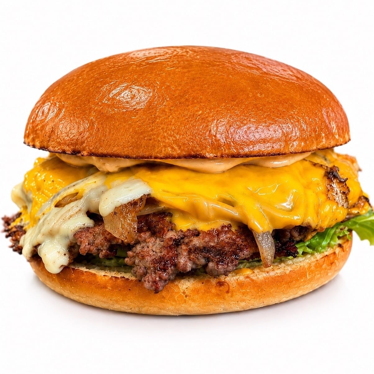 Egg Power Stack Burger